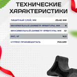 Фиксатор арматуры косточка 25/40 упаковка 1000 шт. - stroymarket66.ru - Челябинск