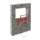 Мусоросброс кронштейн универсальный - stroymarket66.ru - Челябинск