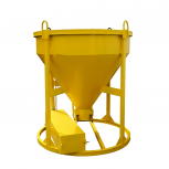 Бадья для бетона БН 1,0 м3 низкая c лотком - stroymarket66.ru - Челябинск