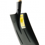 Лопата автомобильная совковая песочная (тип1) с деревянным черенком и ручкой - stroymarket66.ru - Челябинск