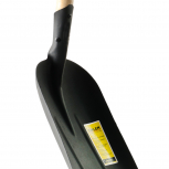 Лопата большая совковая с деревянным черенком 960 мм и ручкой - stroymarket66.ru - Челябинск