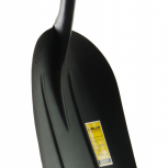 Лопата совковая снегоуборочная с деревянным черенком 1200 мм - stroymarket66.ru - Челябинск