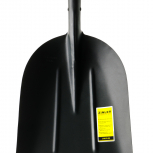 Лопата совковая снегоуборочная с деревянным черенком 740 мм и ручкой - stroymarket66.ru - Челябинск