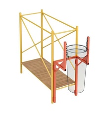 Мусоросброс кронштейн к лесам и фасадам - stroymarket66.ru - Челябинск