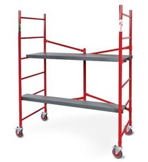 Подмости складные малярные многоярусные на колесах H120 - stroymarket66.ru - Челябинск