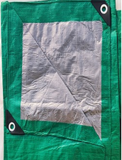 Тент Терпаулин 120 г/м2 с люверсами  - stroymarket66.ru - Челябинск