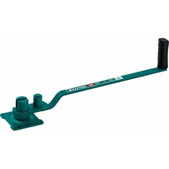 Ручной станок для гибки арматуры KRAFTOOL 10 E, острый гиб, на подшипнике - stroymarket66.ru - Челябинск