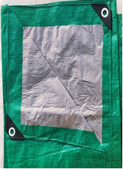 Тент Терпаулин 120 г/м2 с люверсами  - stroymarket66.ru - Челябинск