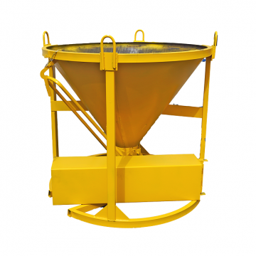 Бадья для бетона БН 0,5 м3 с лотком - stroymarket66.ru - Челябинск