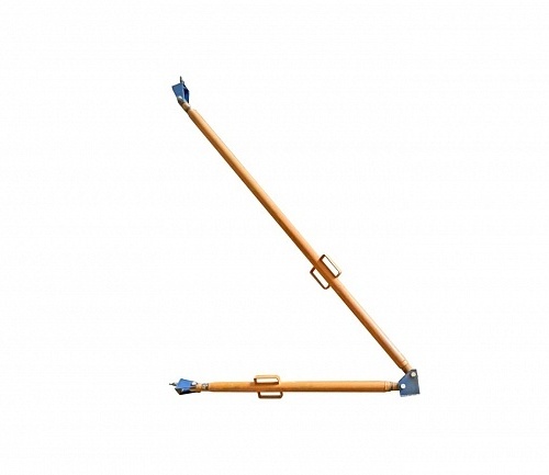 Подкос винтовой двухуровневый 4,5 м с оголовником - stroymarket66.ru - Челябинск