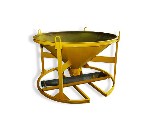 Бадья для бетона БН 0,75 м3 с лотком - stroymarket66.ru - Челябинск